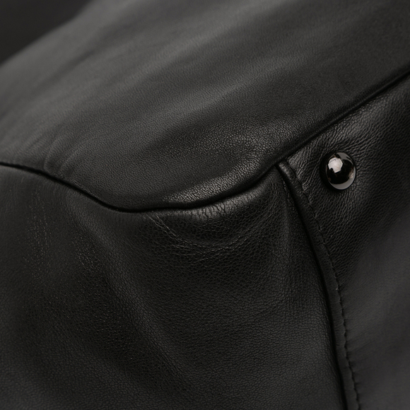 Pre-Loved Chanel Lambskin Studded CC Accordion Flap - Picture 7 of 11